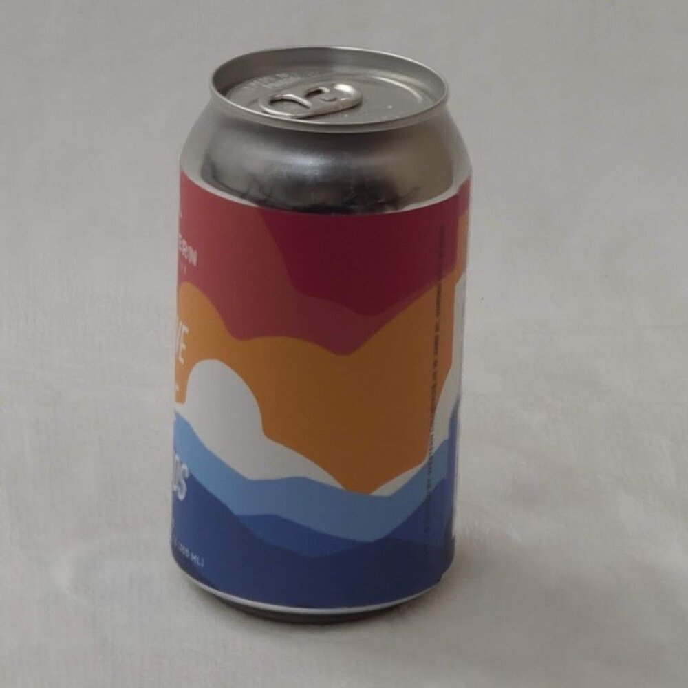 Western Collective Above The Clouds Pale Ale Empty Beer Can Bottom Opened Idaho - Picture 7 of 9